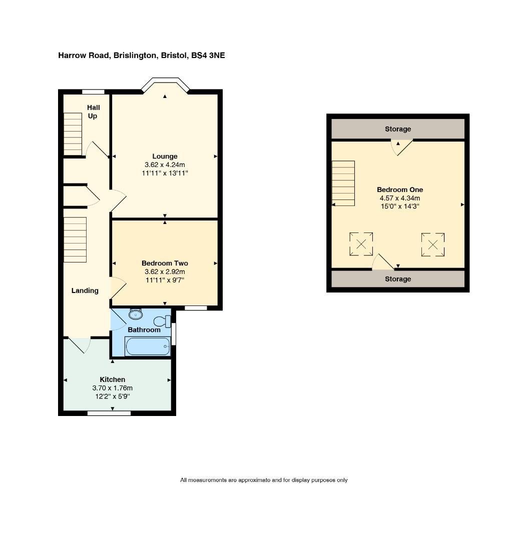 Floorplan for Harrow Road, Brislington, Bristol
